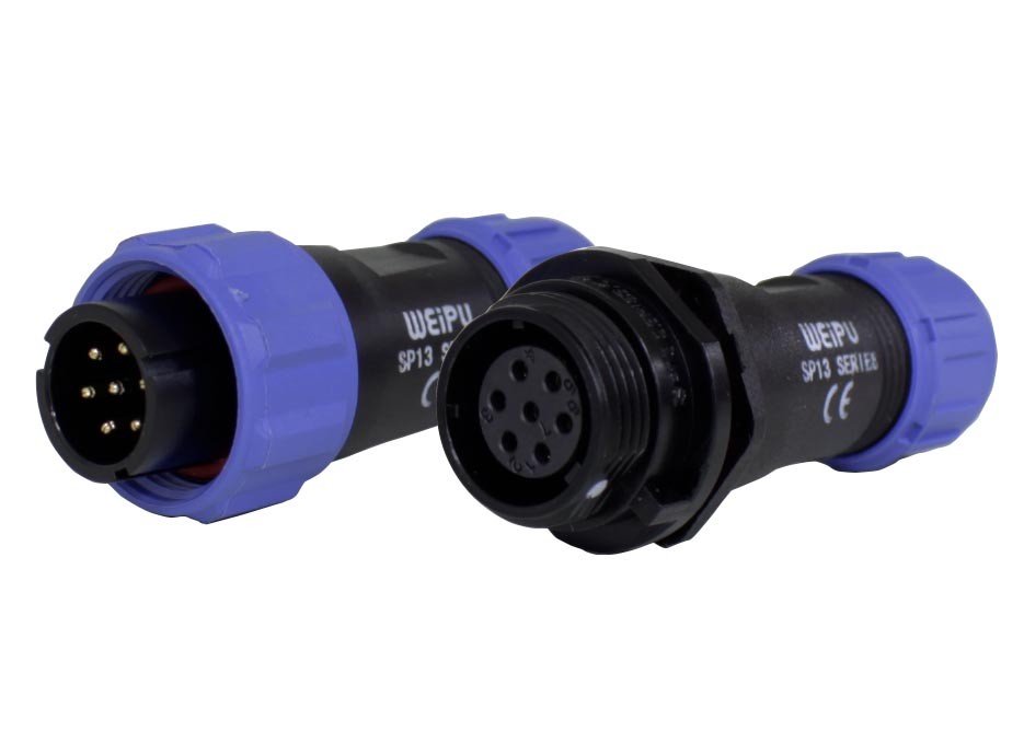 Conector IP68 13mm para células de carga Weightech