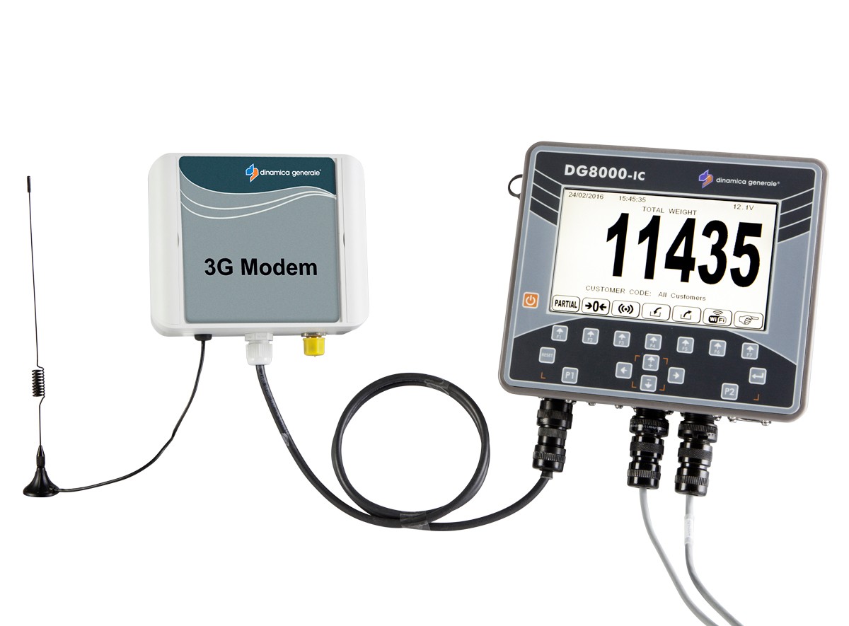 Indicador de pesagem DG8000-IC