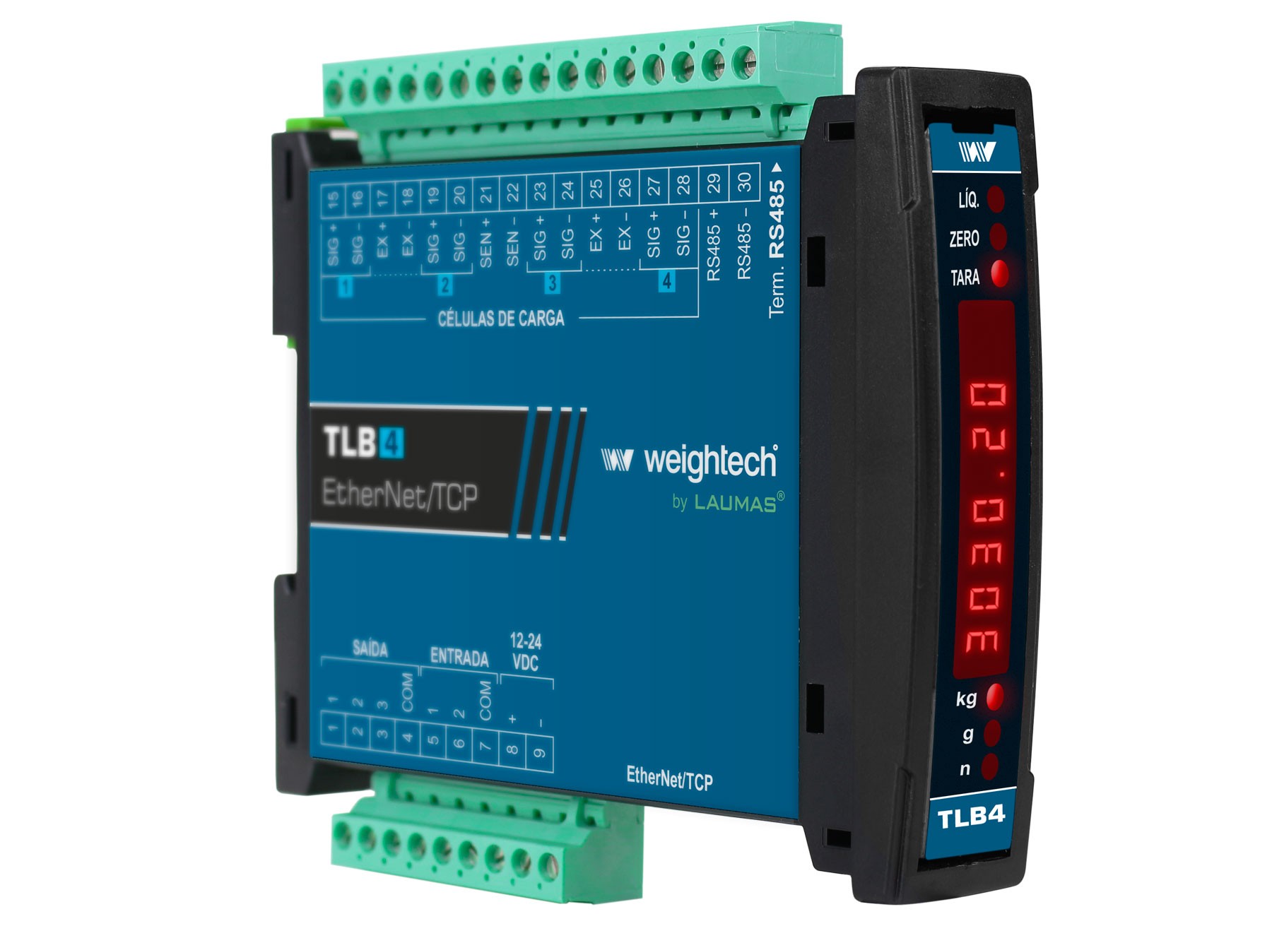 Transmissor de Peso TLB4 EtherNet TCP IP