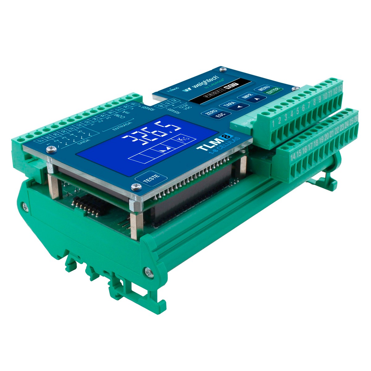 Transmissor de Pesagem Laumas TLM8ProfiNet IO