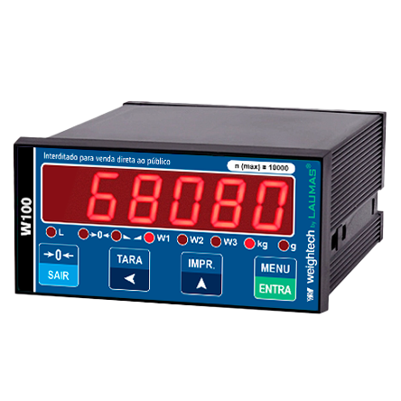 Indicador de pesagem Laumas W100
