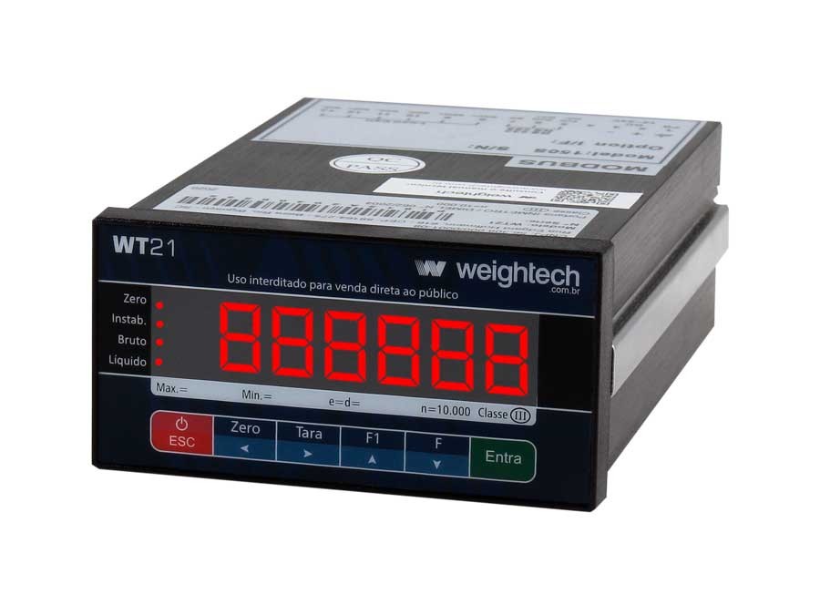 Indicador de Peso WT21-Modbus