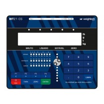 Painel completo com teclado