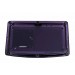 Painel frontal em acrílico roxo