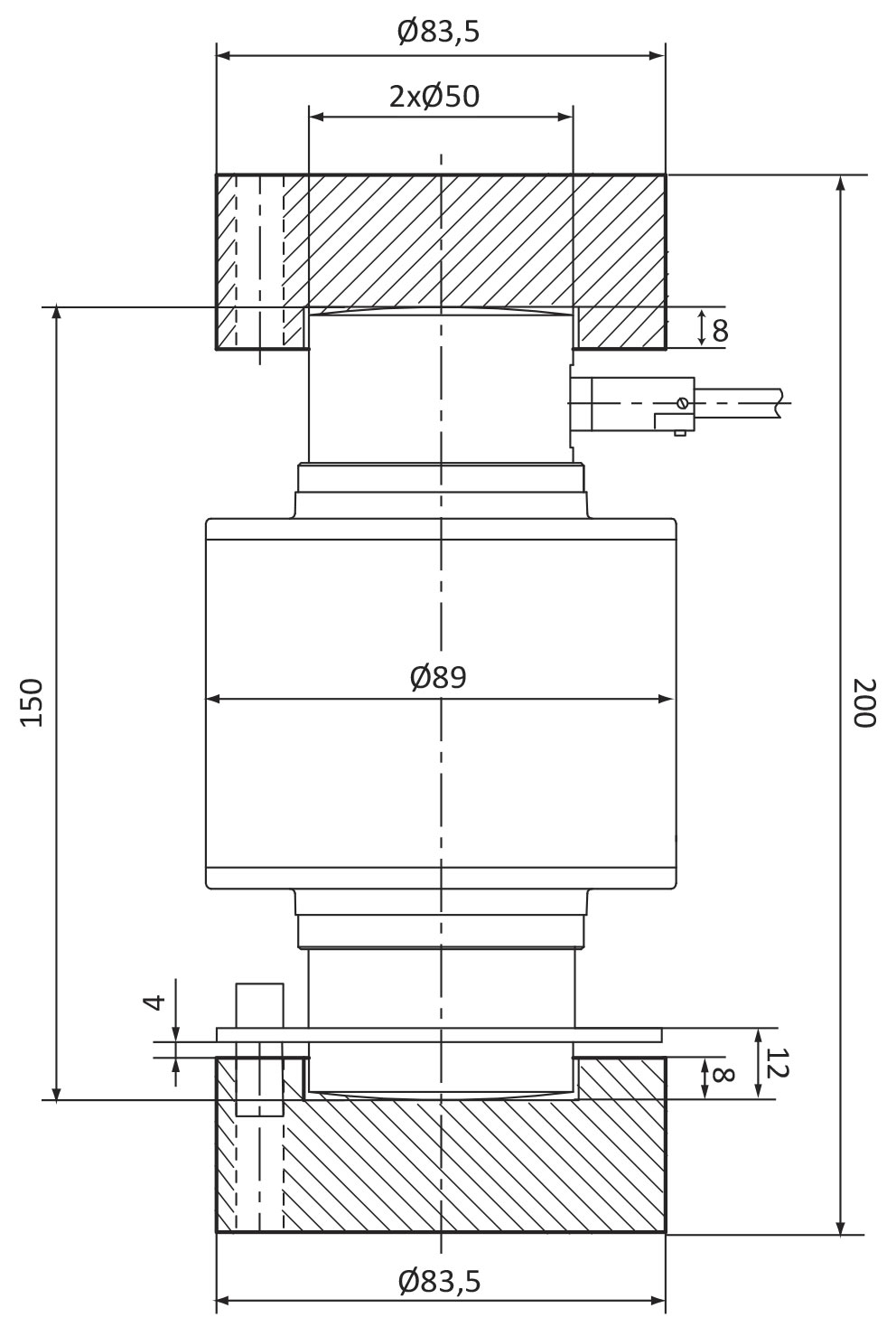 Célula de carga Rocker Column BASC