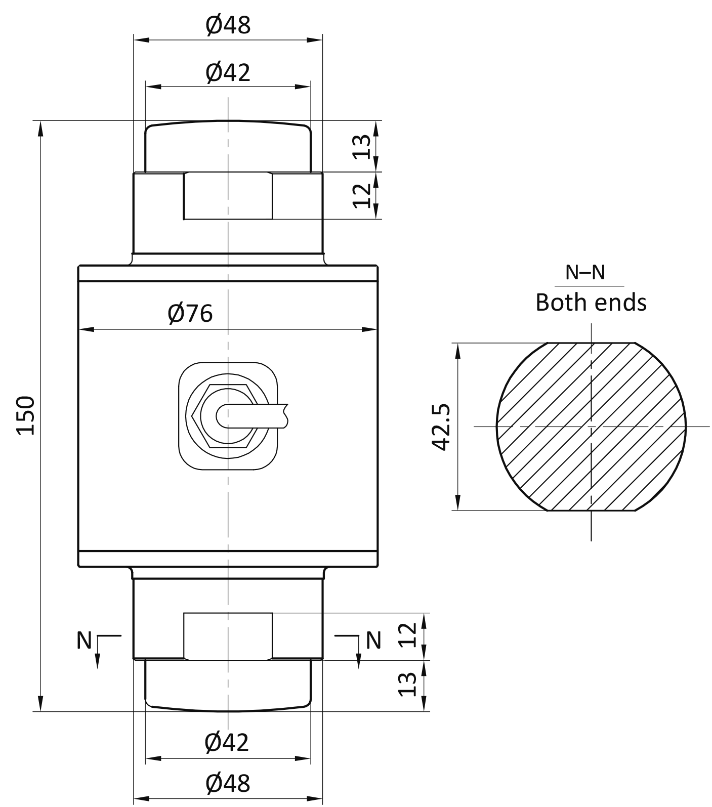 Dimensões Célula BASC2 Dimensões Célula BASC2