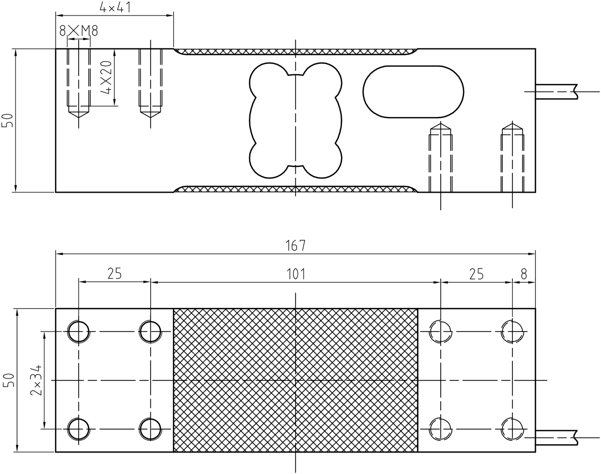 Célula de carga Single Point BSPLx-200