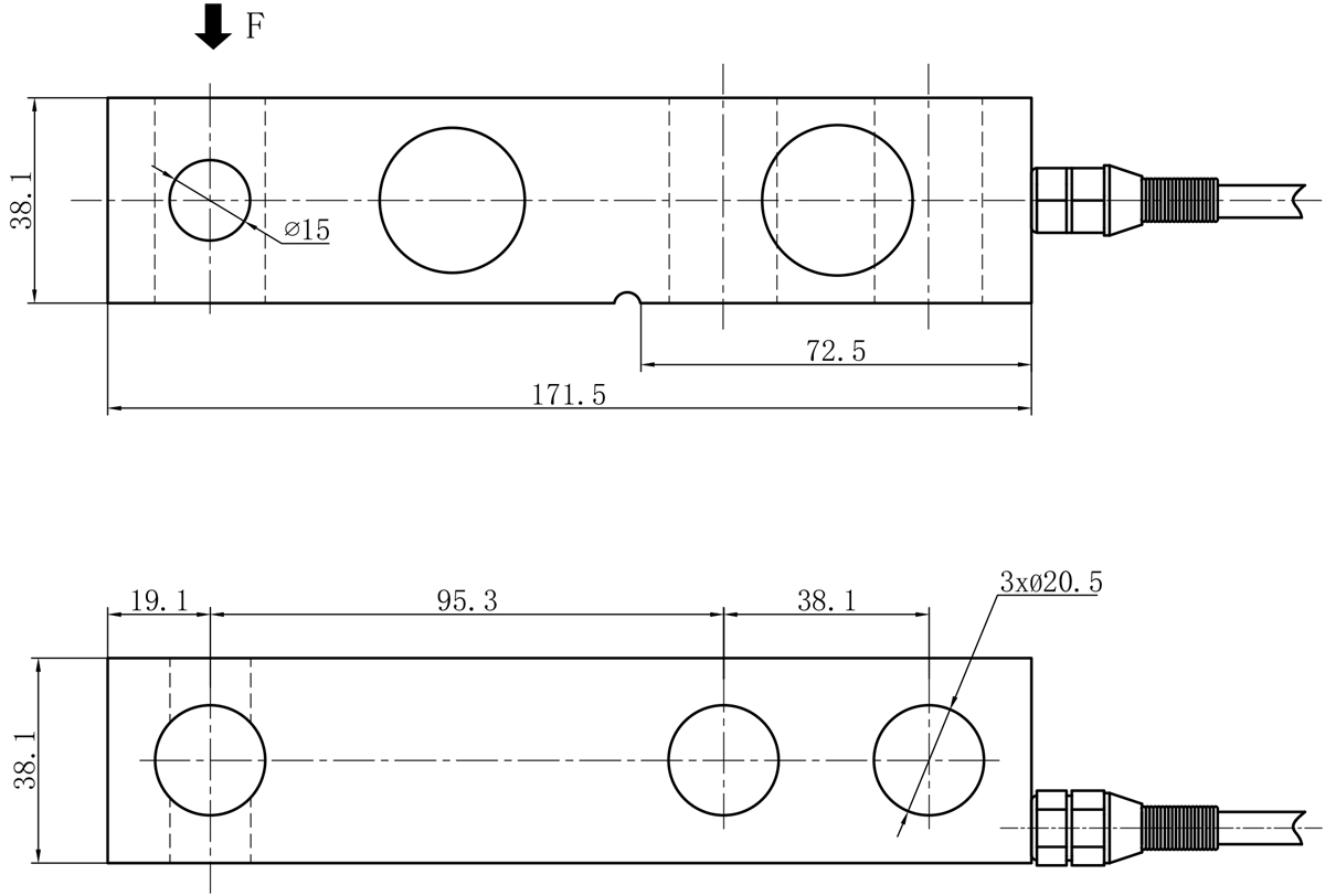 Dimensões BPTMSB1